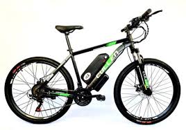 CULLEN VERSION 2 Plus Green Electric Bike With Pedal Assist